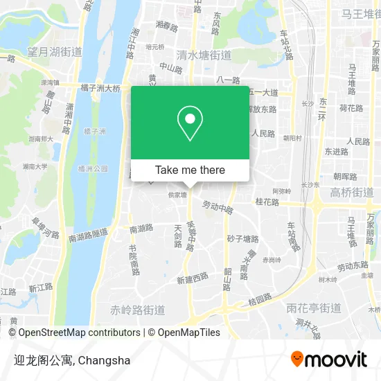迎龙阁公寓 map