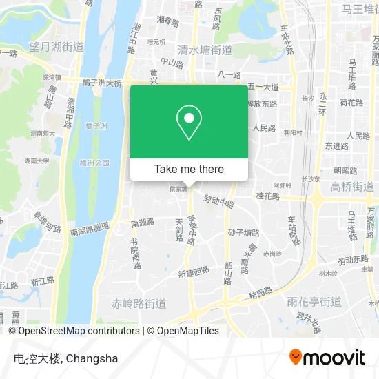 电控大楼 map