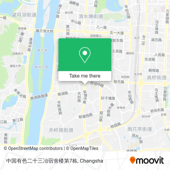 中国有色二十三冶宿舍楼第7栋 map
