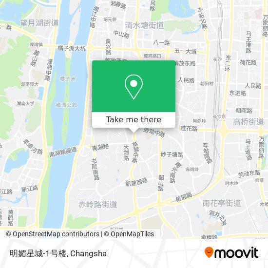 明媚星城-1号楼 map