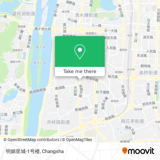 明媚星城-1号楼 map