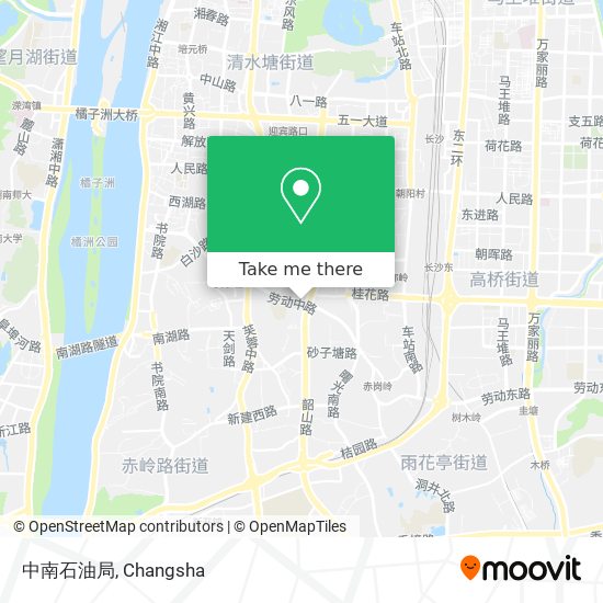 中南石油局 map