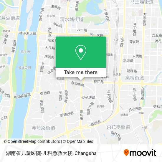 湖南省儿童医院-儿科急救大楼 map