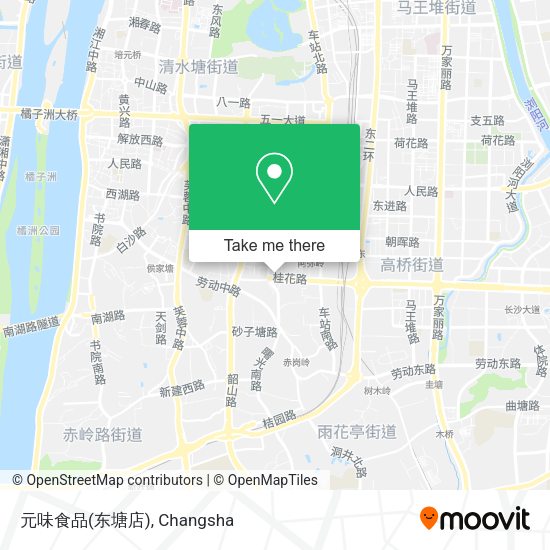 元味食品(东塘店) map