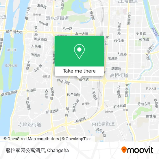 馨怡家园公寓酒店 map