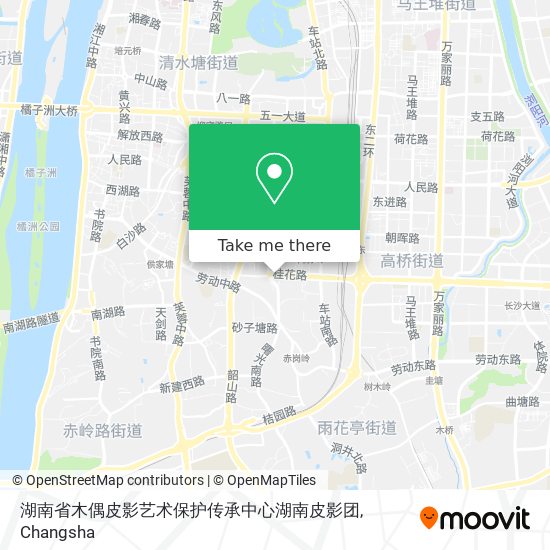 湖南省木偶皮影艺术保护传承中心湖南皮影团 map