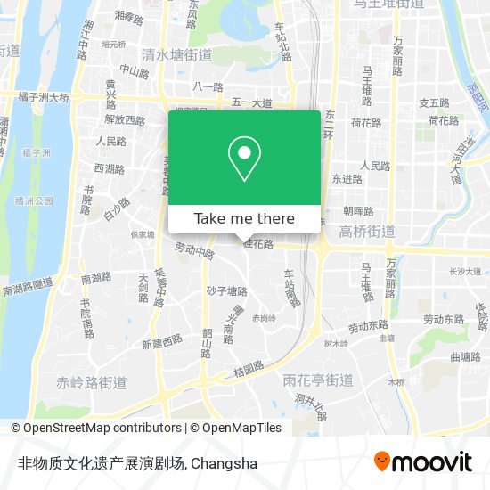 非物质文化遗产展演剧场 map