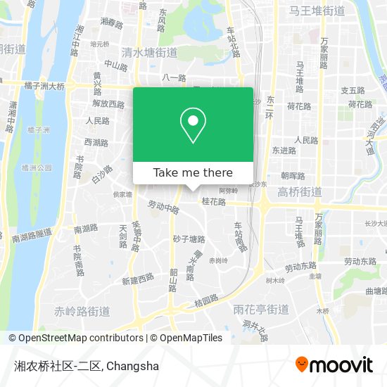 湘农桥社区-二区 map
