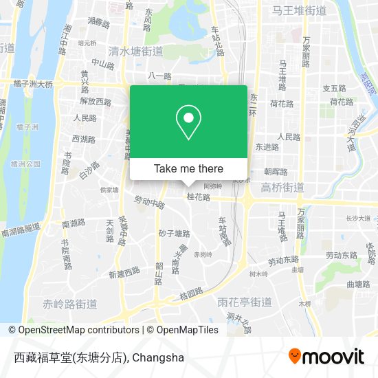 西藏福草堂(东塘分店) map