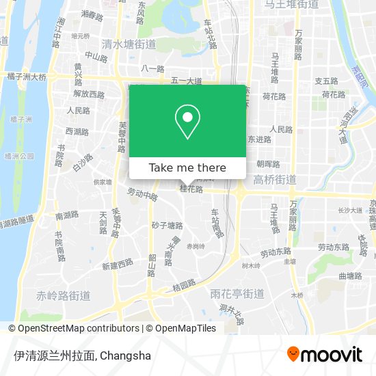 伊清源兰州拉面 map