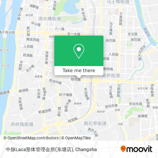 中脉Laca形体管理会所(东塘店) map