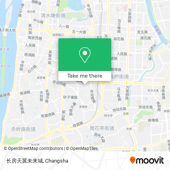长房天翼未来城 map