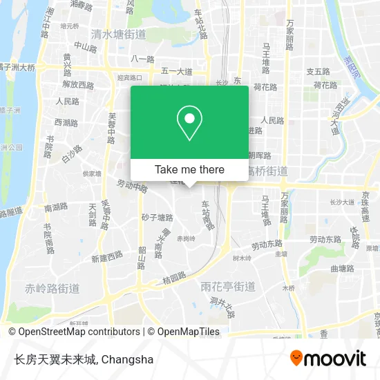 长房天翼未来城 map