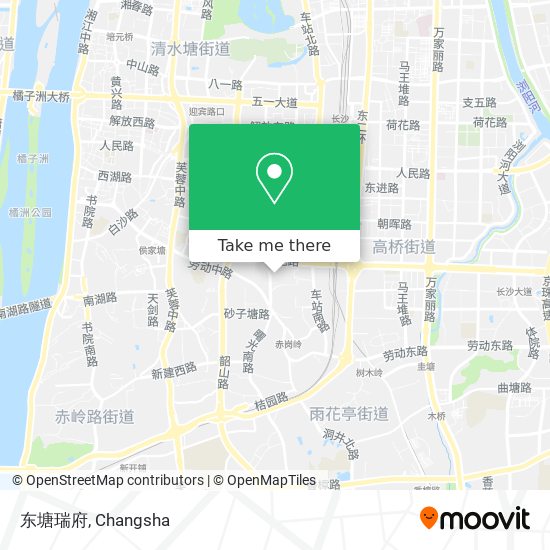 东塘瑞府 map