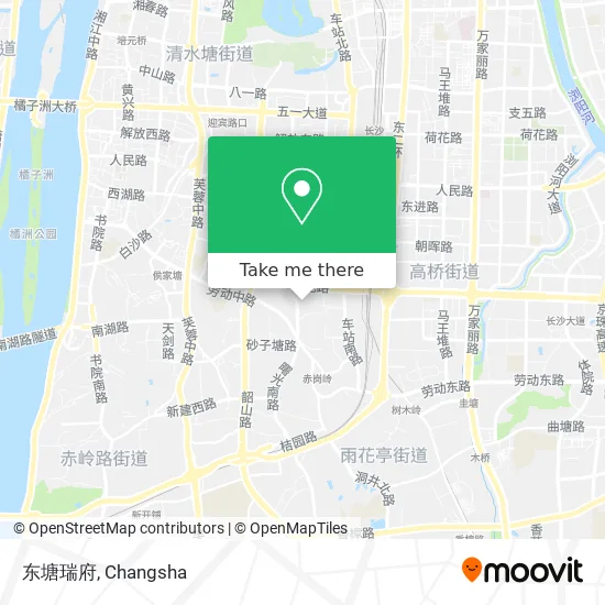 东塘瑞府 map