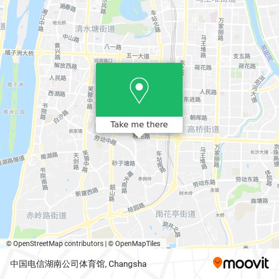 中国电信湖南公司体育馆 map