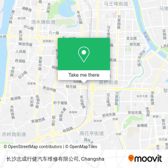 长沙志成行健汽车维修有限公司 map