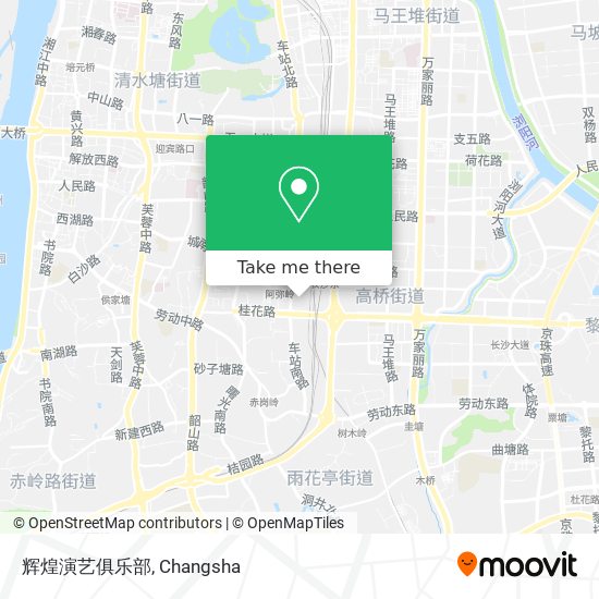辉煌演艺俱乐部 map