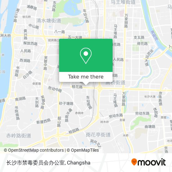 长沙市禁毒委员会办公室 map