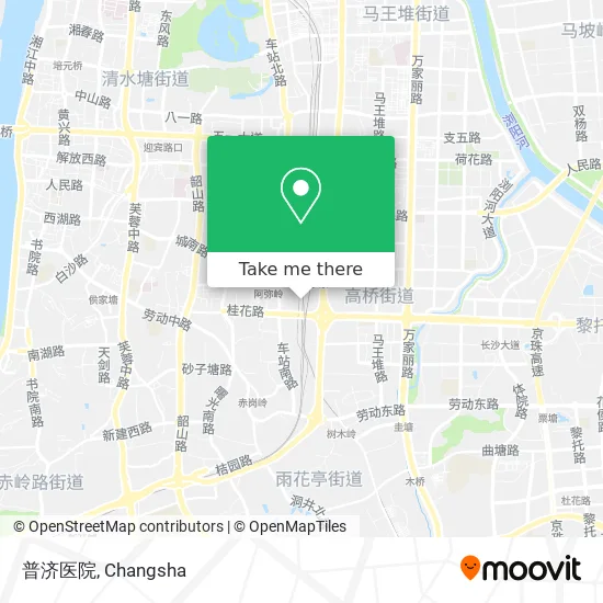 普济医院 map