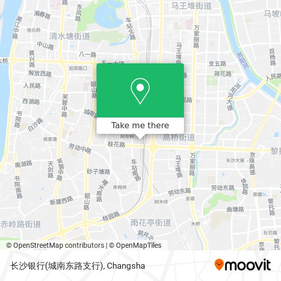 长沙银行(城南东路支行) map