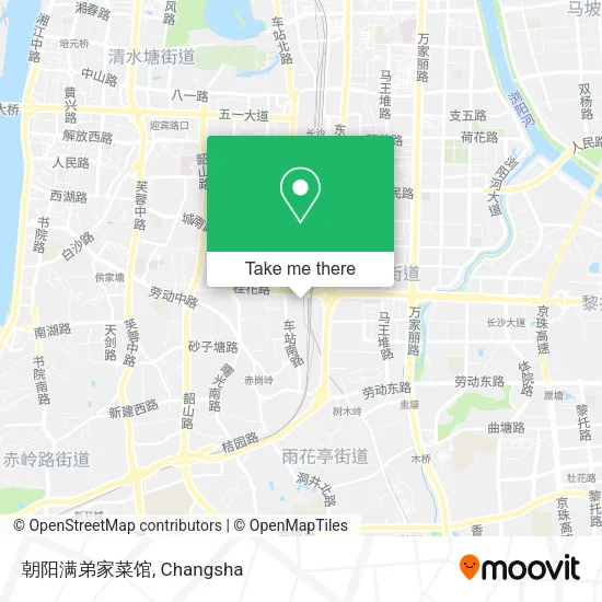 朝阳满弟家菜馆 map