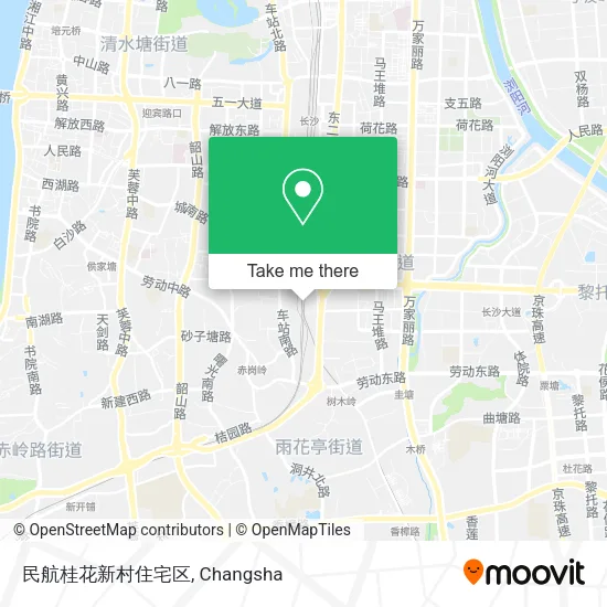 民航桂花新村住宅区 map