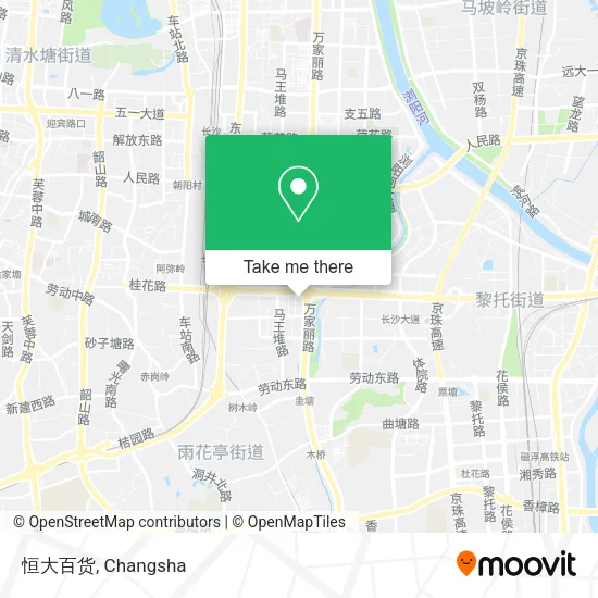 恒大百货 map