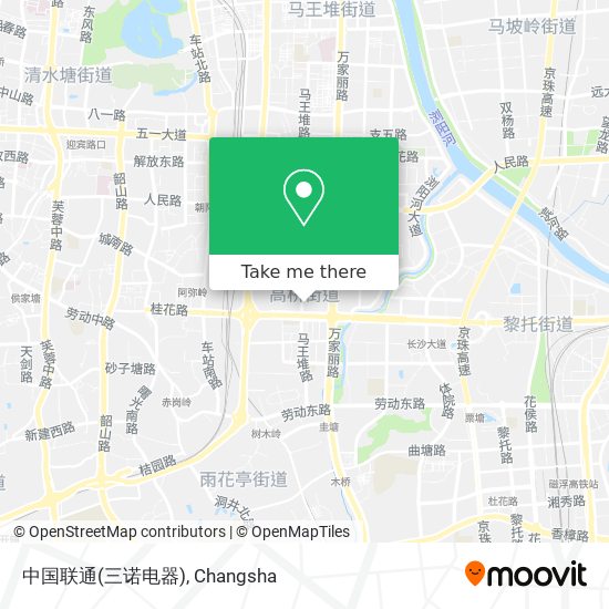 中国联通(三诺电器) map