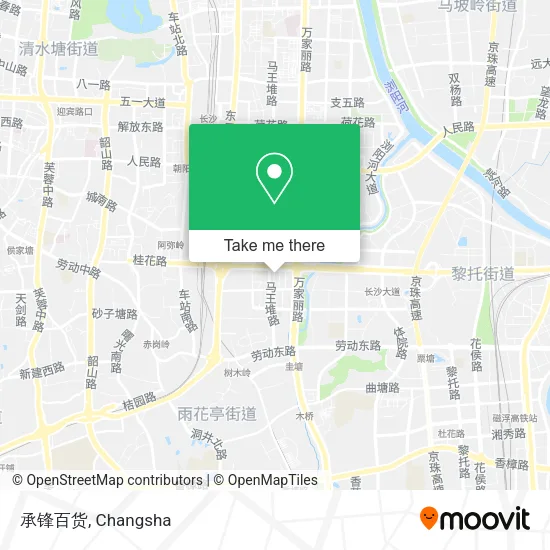 承锋百货 map
