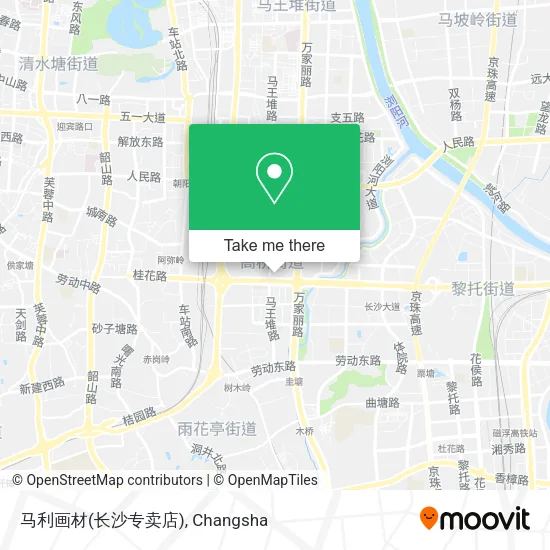 马利画材(长沙专卖店) map