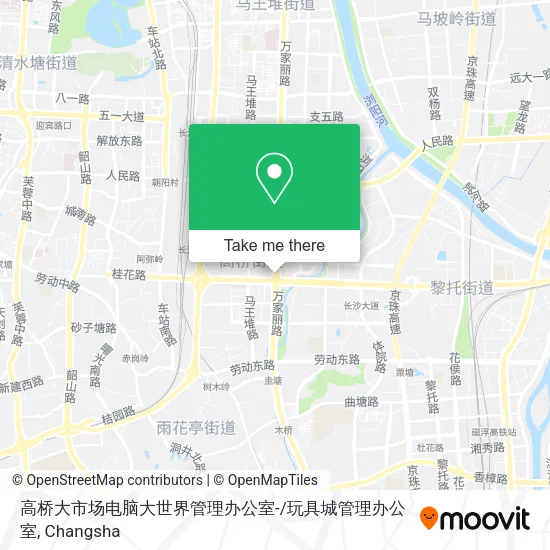 高桥大市场电脑大世界管理办公室-/玩具城管理办公室 map