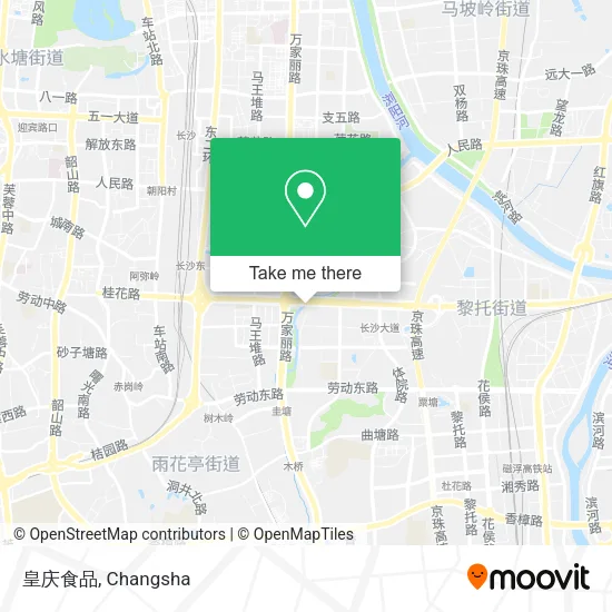 皇庆食品 map