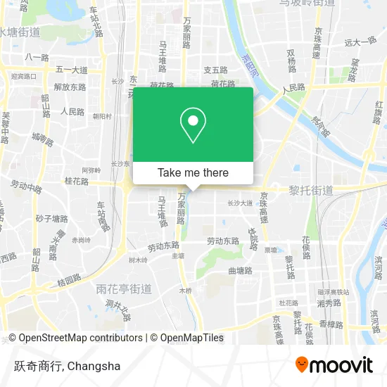 跃奇商行 map