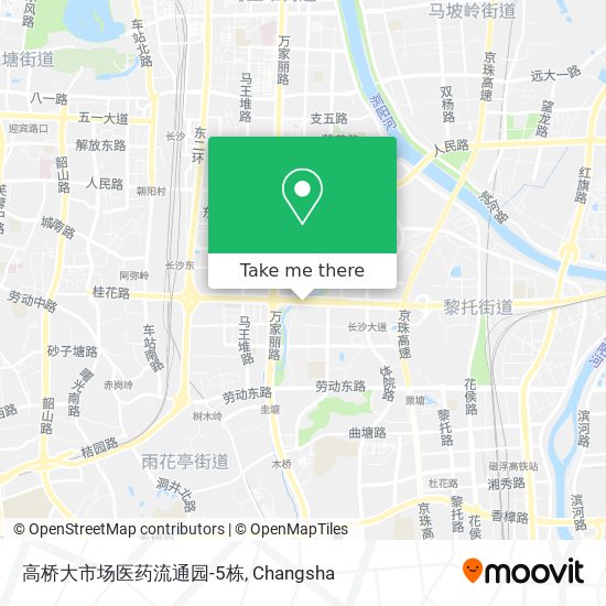 高桥大市场医药流通园-5栋 map