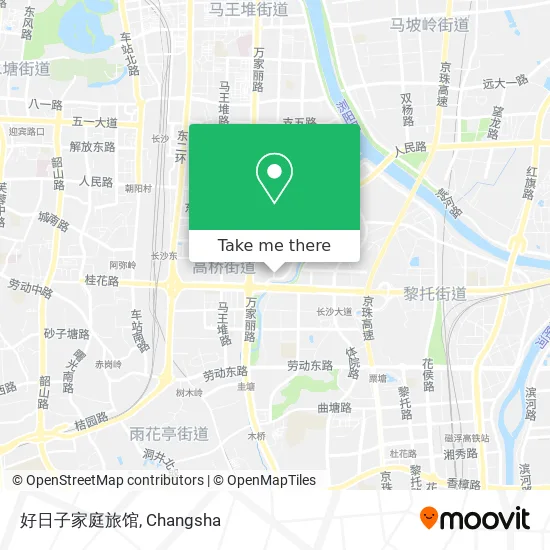 好日子家庭旅馆 map