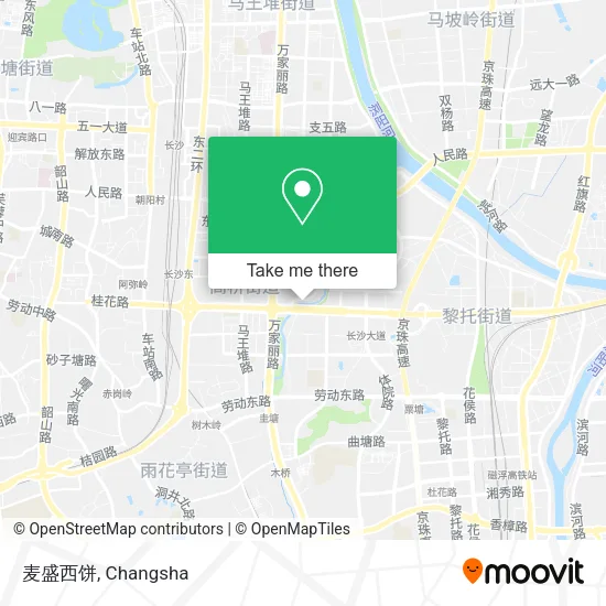 麦盛西饼 map