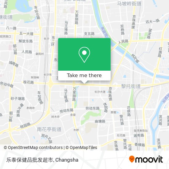 乐泰保健品批发超市 map