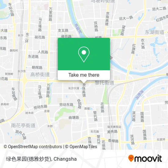 绿色果园(德雅炒货) map