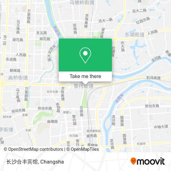 长沙合丰宾馆 map