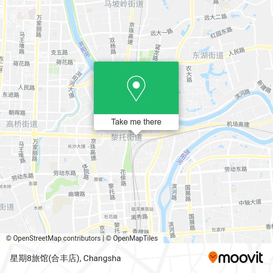 星期8旅馆(合丰店) map