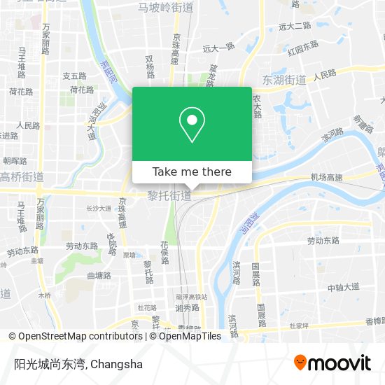 阳光城尚东湾 map