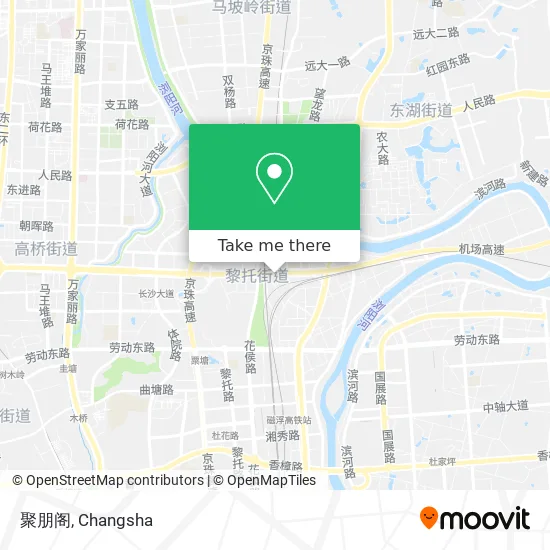聚朋阁 map