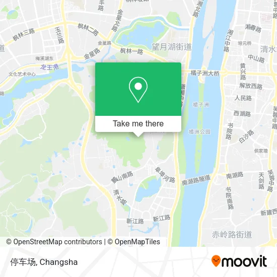 停车场 map
