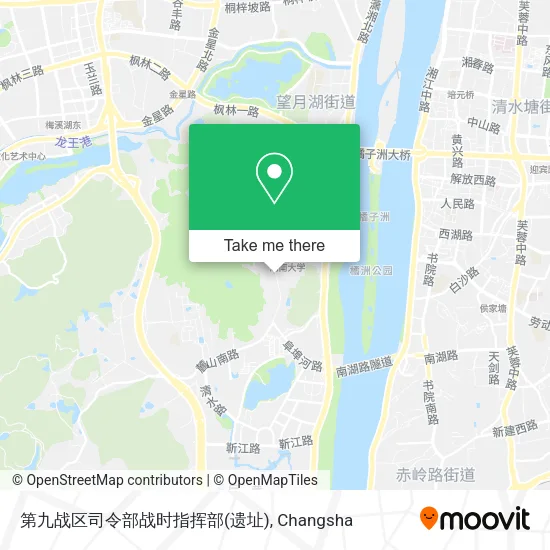 第九战区司令部战时指挥部(遗址) map