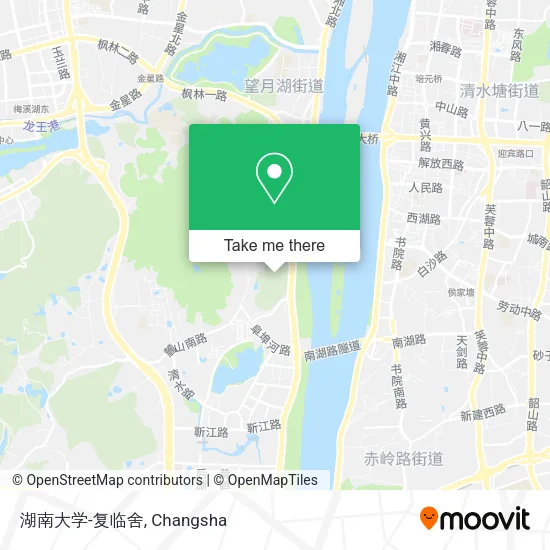 湖南大学-复临舍 map