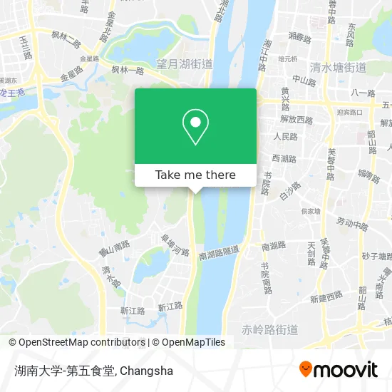 湖南大学-第五食堂 map