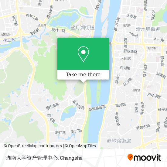 湖南大学资产管理中心 map