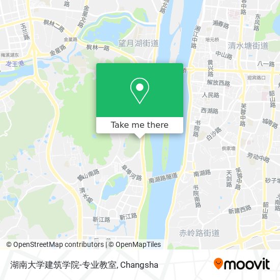 湖南大学建筑学院-专业教室 map