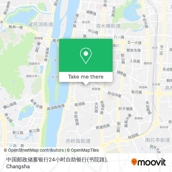 中国邮政储蓄银行24小时自助银行(书院路) map